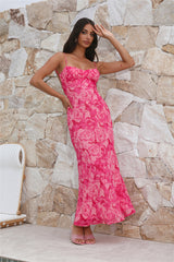 Feeling Loved Maxi Dress Pink