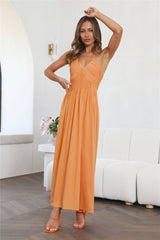 Luxe Vacay Maxi Dress Orange