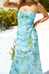 Eyes Of Sunshine Maxi Dress Blue