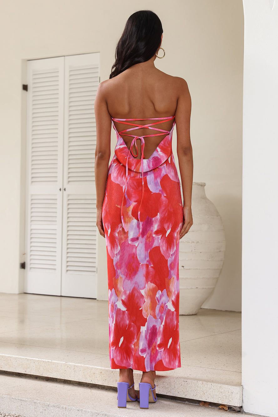 Keep Moving Forward Maxi Dress Pink