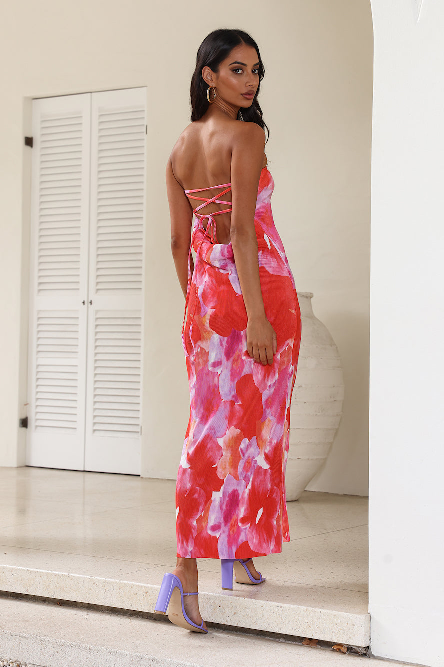 Keep Moving Forward Maxi Dress Pink