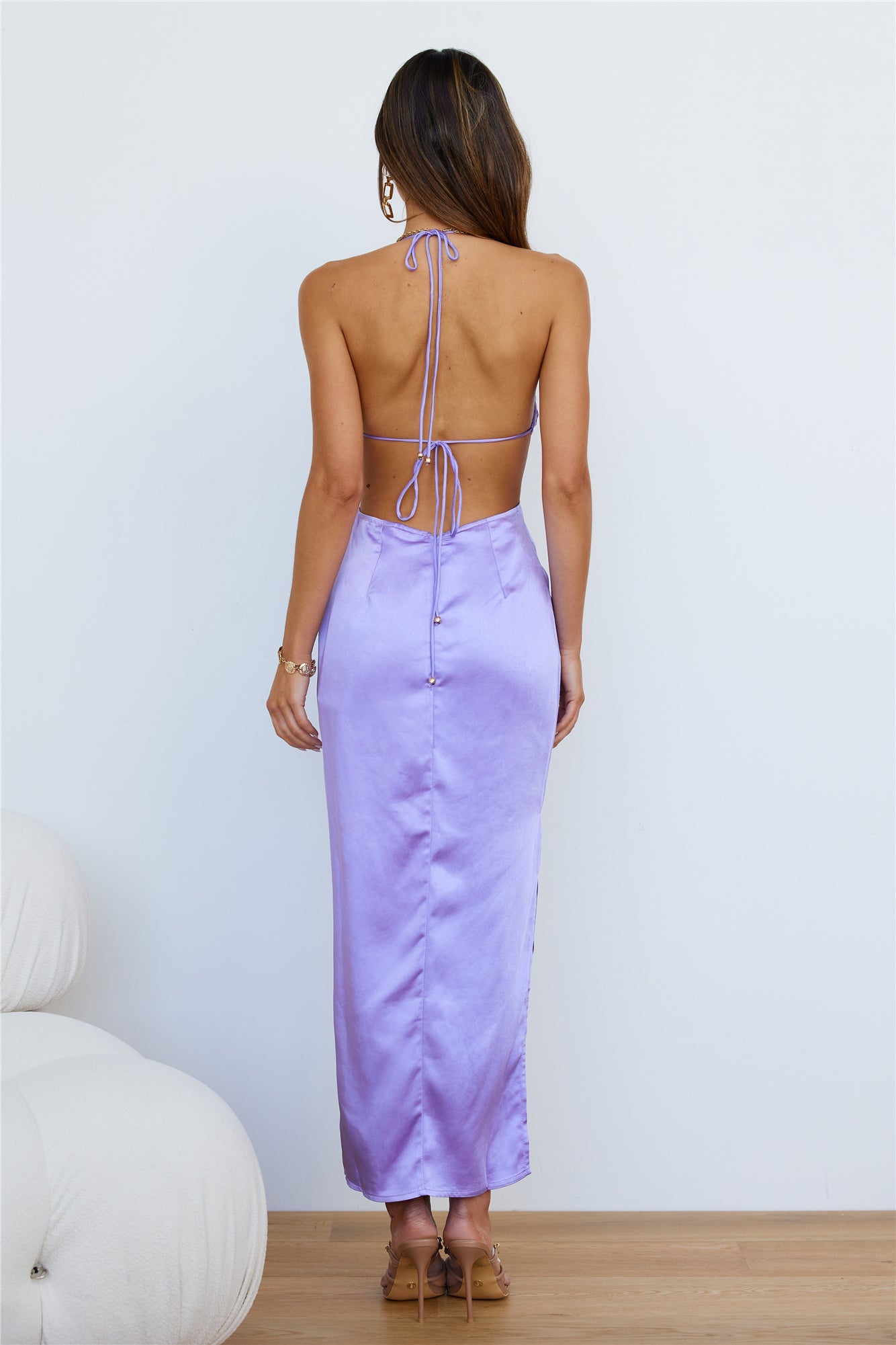 In Control Maxi Dress Lilac