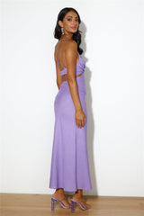 Fancy Brunch Date Maxi Dress Purple