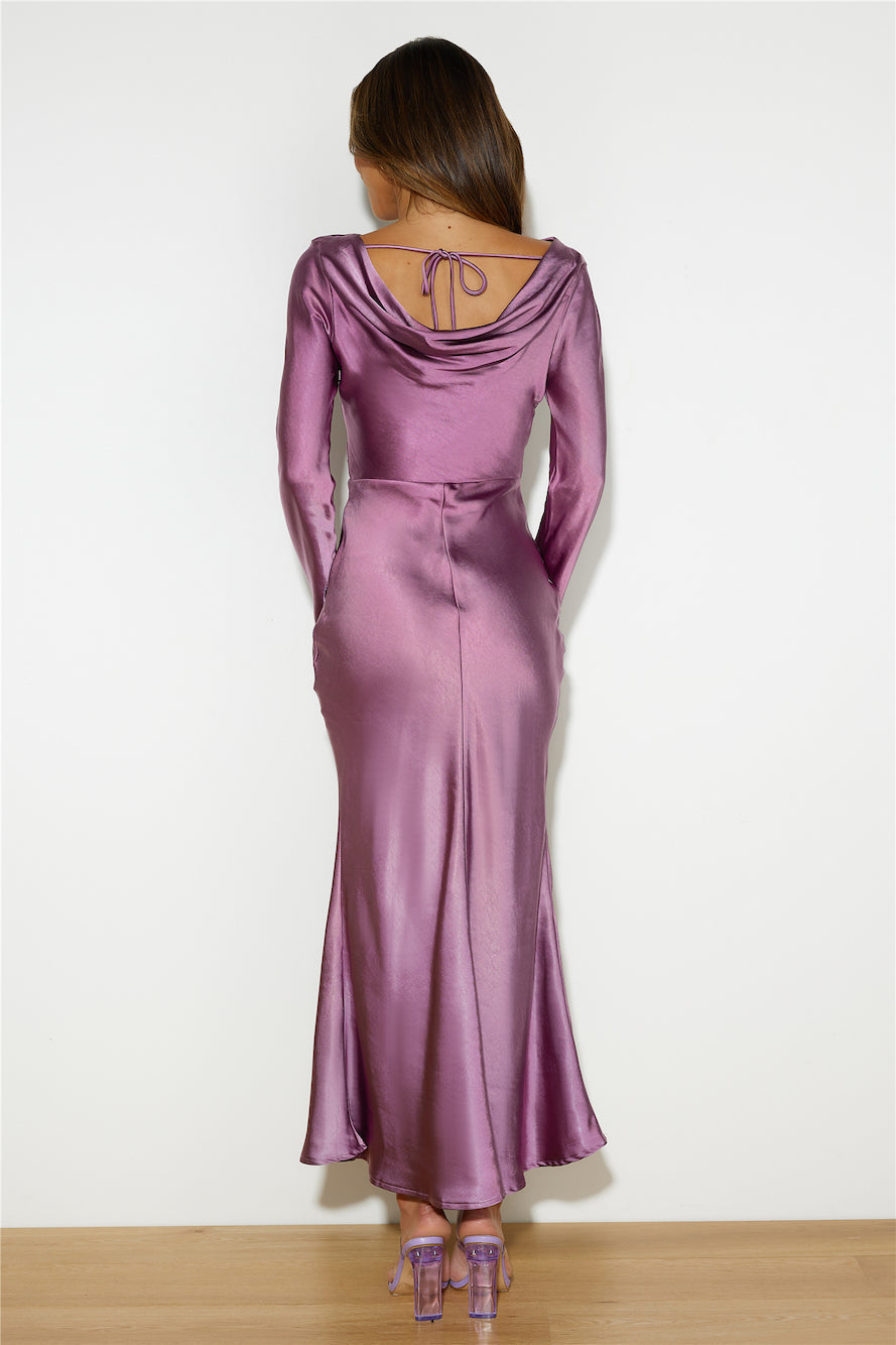 Classy Vibe Maxi Dress Grape