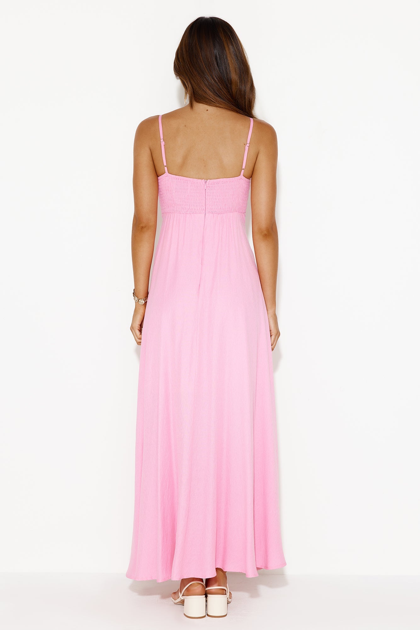 Energy For Vacays Maxi Dress Pink