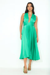 Fabulous 'Fit Midi Dress Green