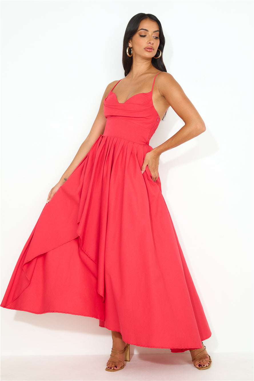 My Standards Maxi Dress Red