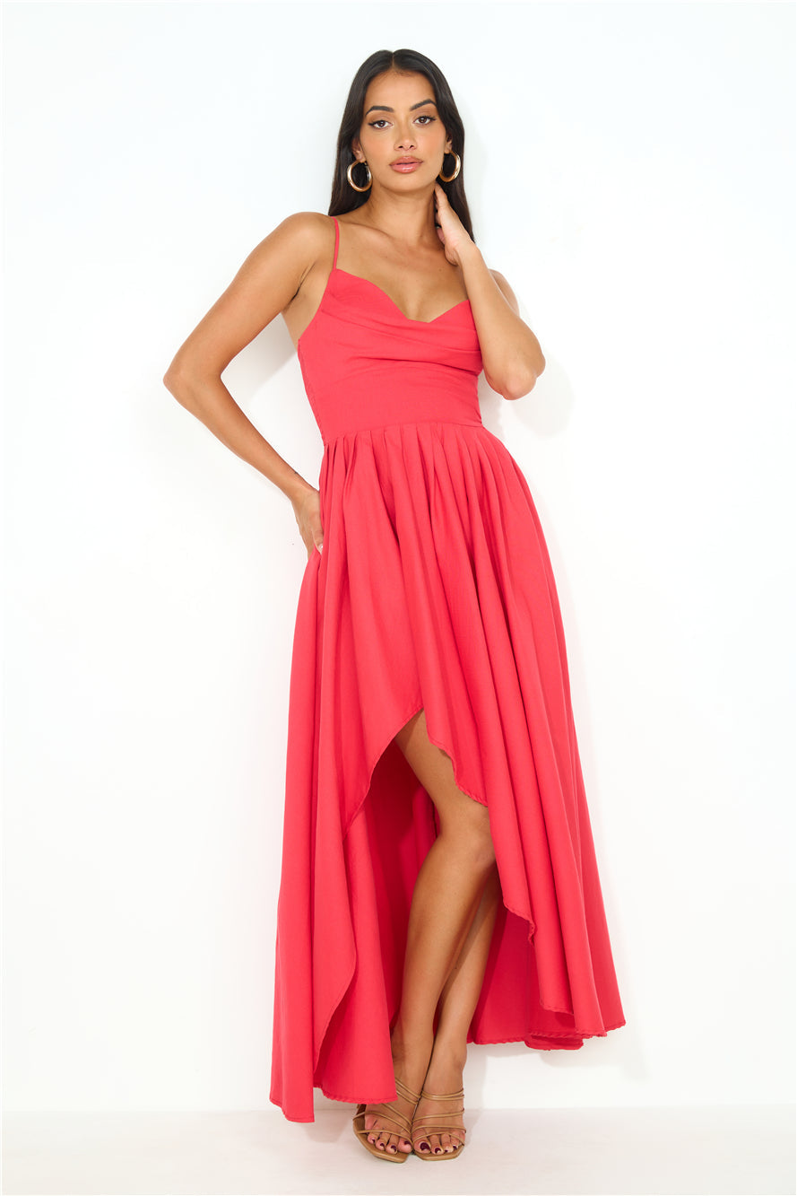 My Standards Maxi Dress Red