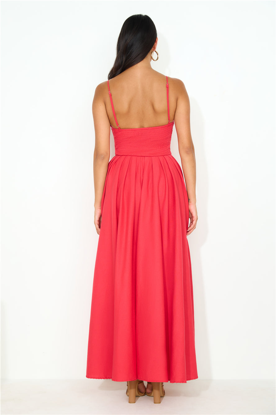 My Standards Maxi Dress Red