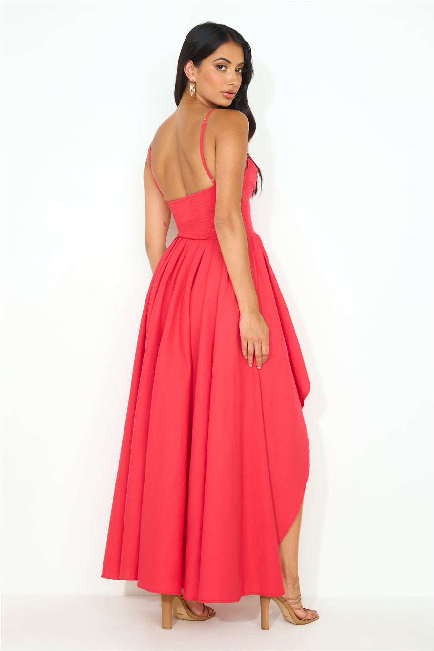 My Standards Maxi Dress Red