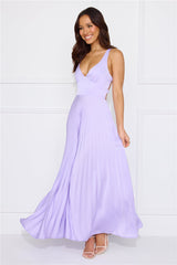 Dazzling Opulence Maxi Dress Lilac