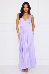 Dazzling Opulence Maxi Dress Lilac