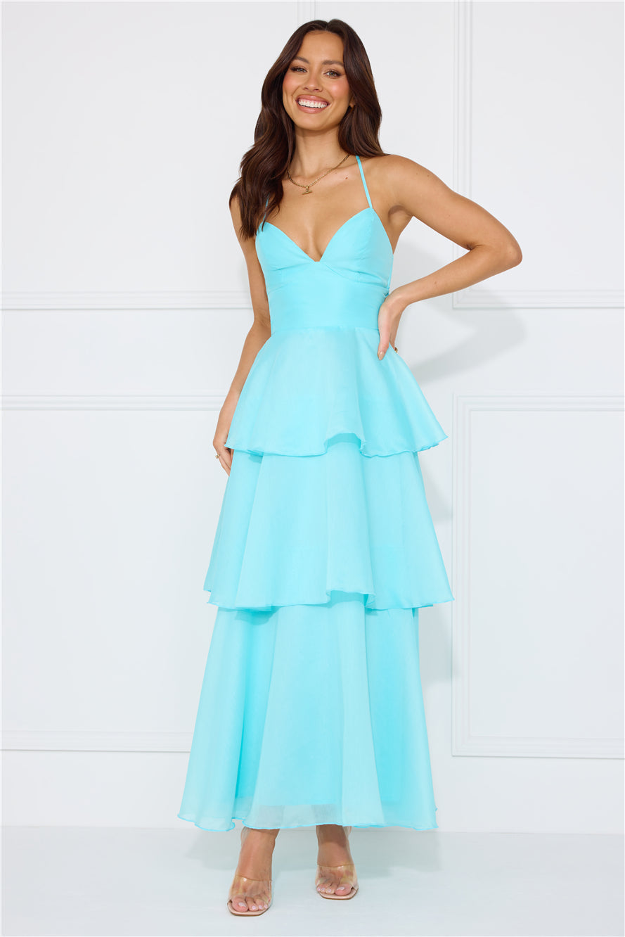 Mysterious Beauty Maxi Dress Mint