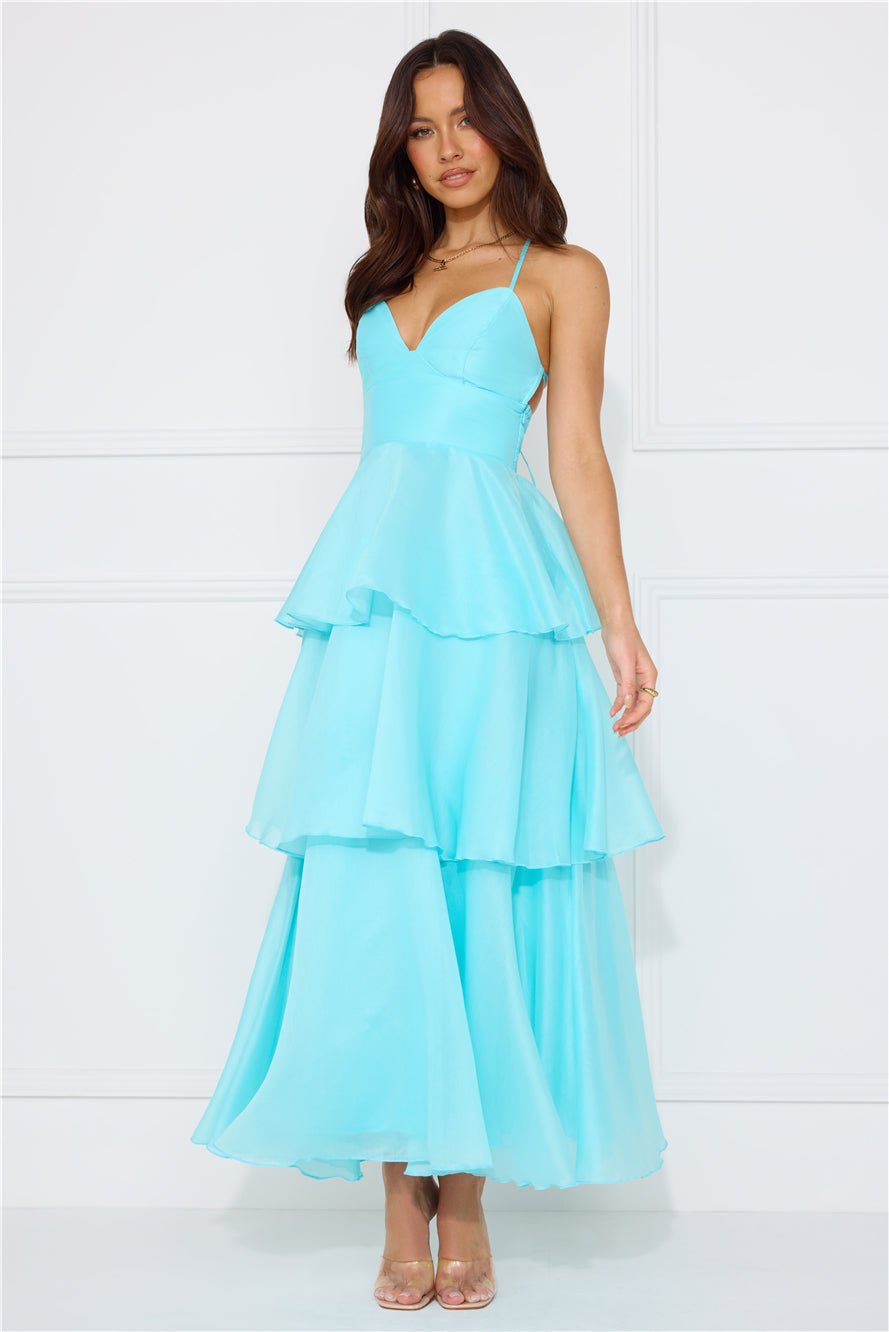 Mysterious Beauty Maxi Dress Mint