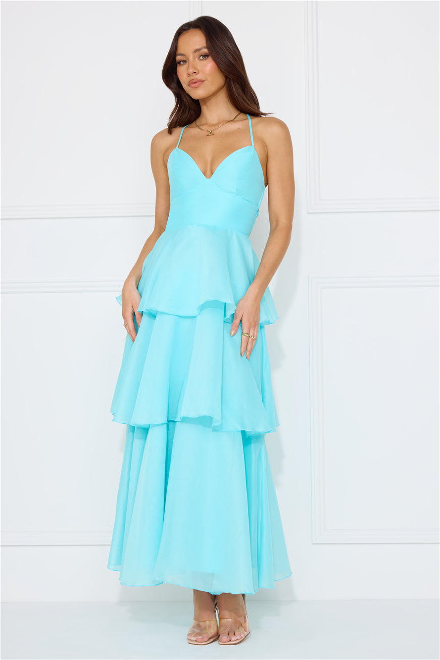 Mysterious Beauty Maxi Dress Mint