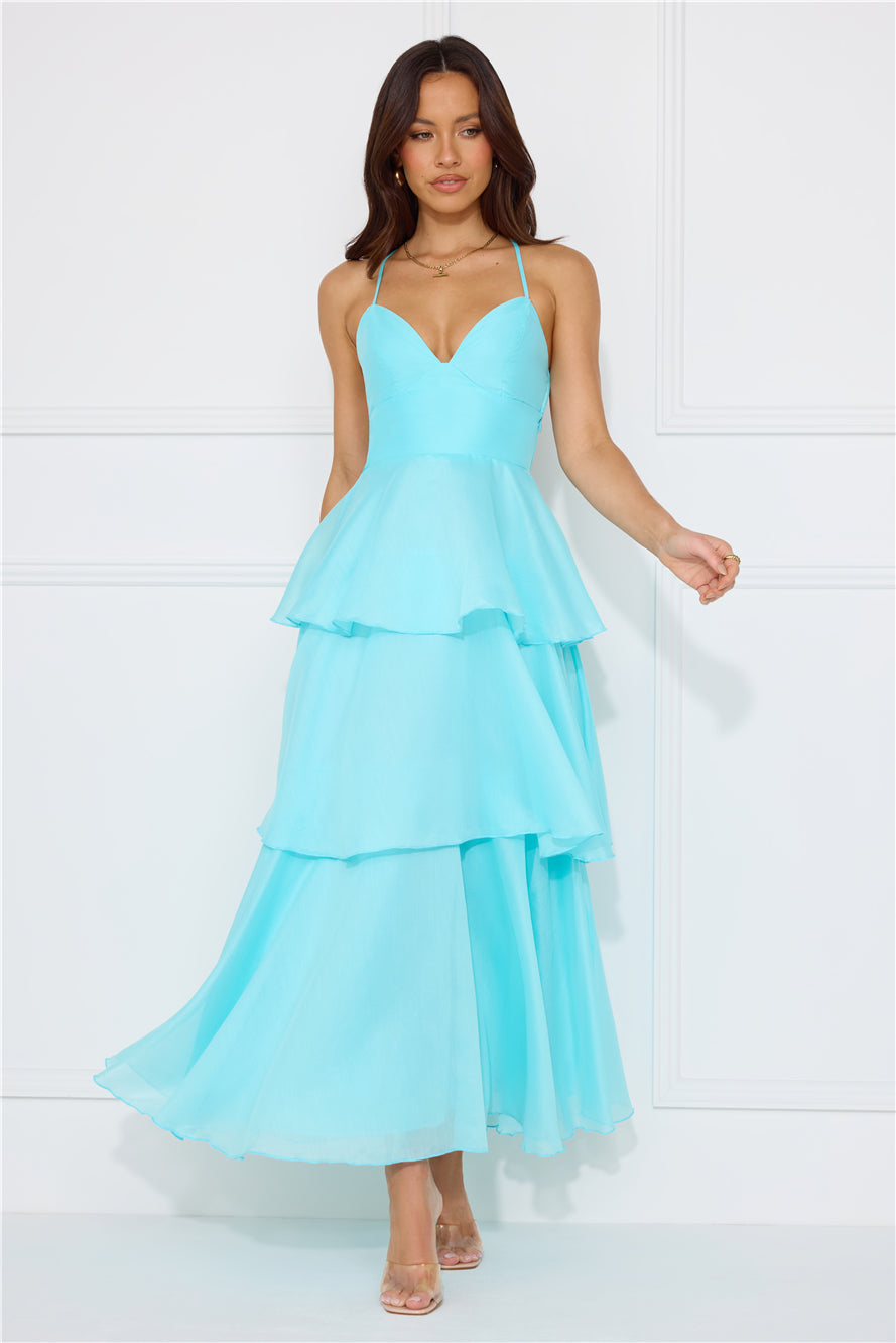 Mysterious Beauty Maxi Dress Mint