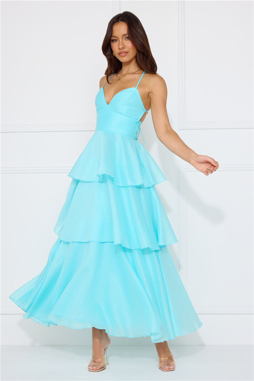 Mysterious Beauty Maxi Dress Mint