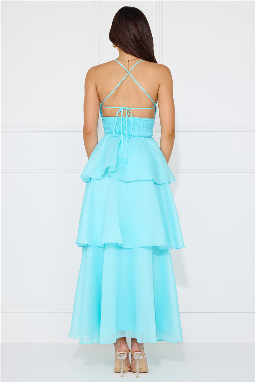 Mysterious Beauty Maxi Dress Mint