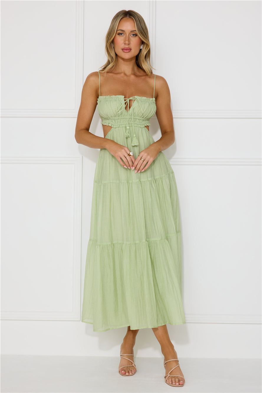 Magical Moments Maxi Dress Sage