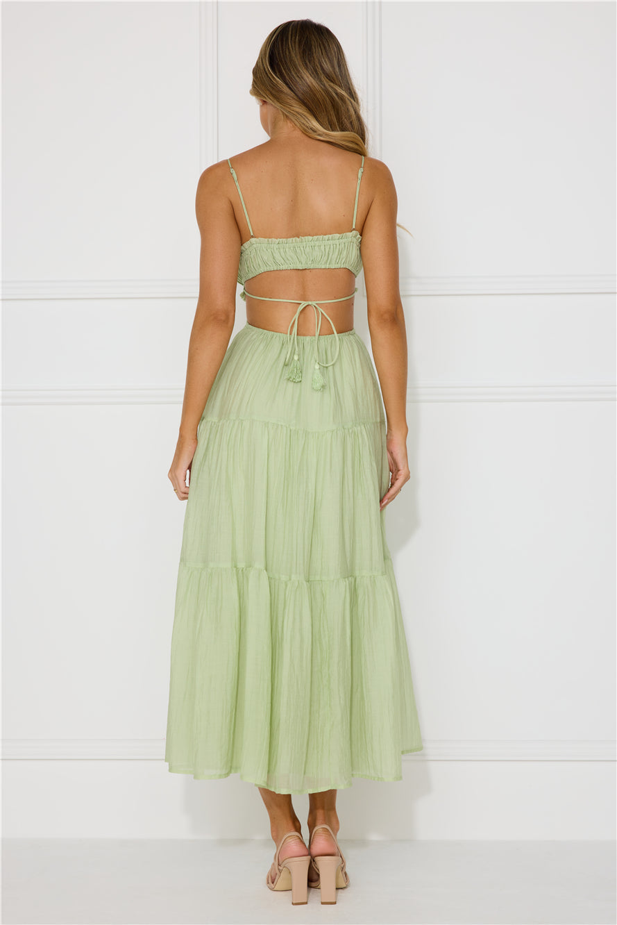 Magical Moments Maxi Dress Sage