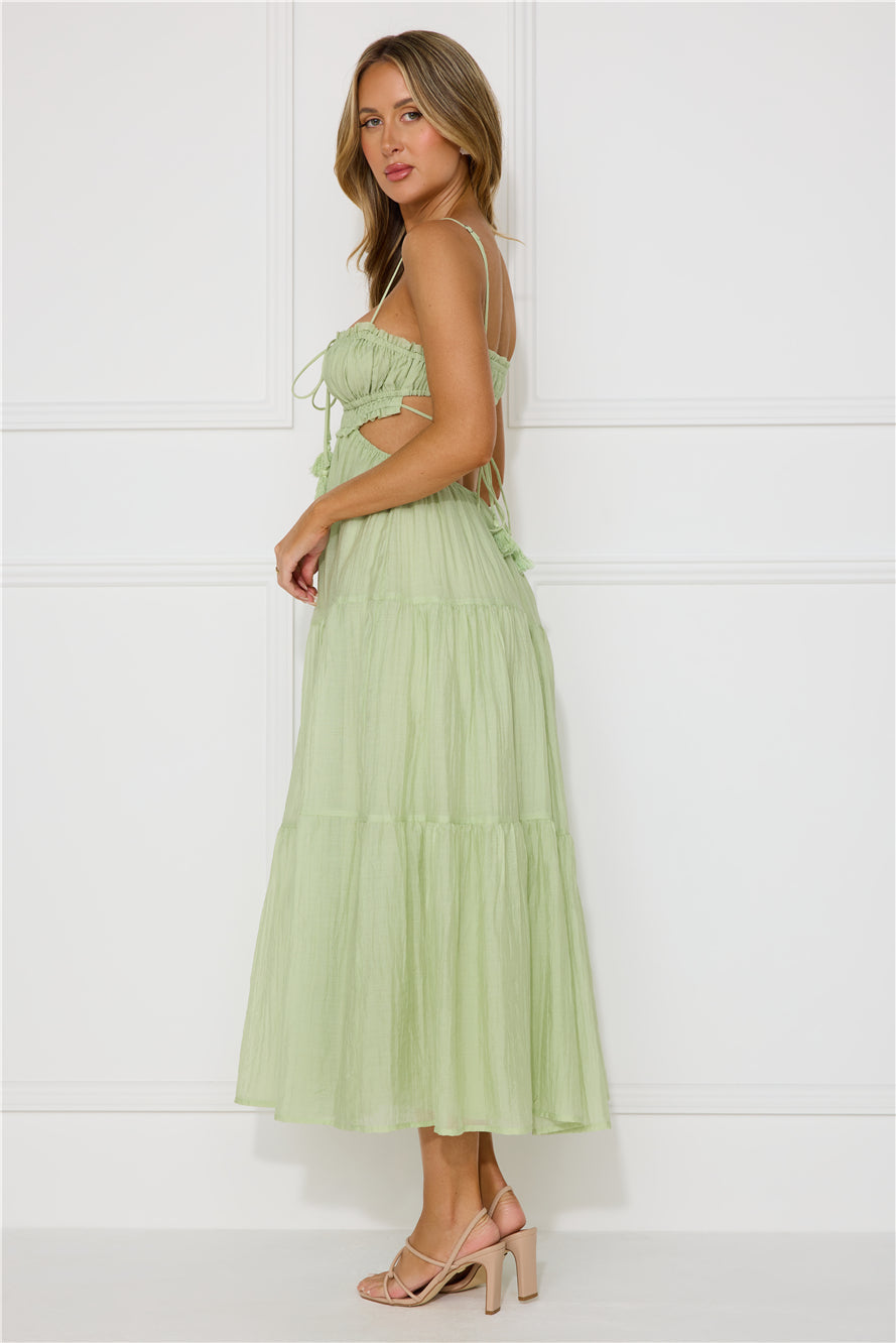 Magical Moments Maxi Dress Sage