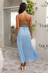 Giving Hugs Maxi Dress Blue