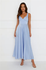 Dazzling Opulence Maxi Dress Blue