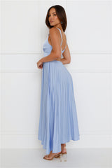 Dazzling Opulence Maxi Dress Blue