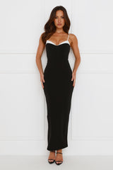 Chic Sophistication Maxi Dress Black