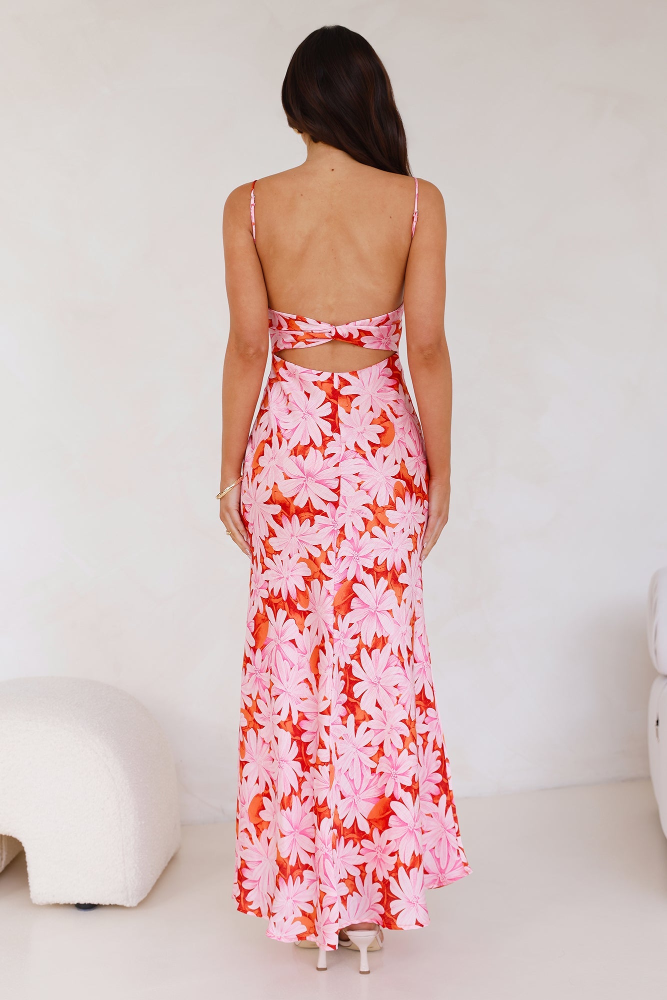 Irresistible Allure Maxi Dress Orange