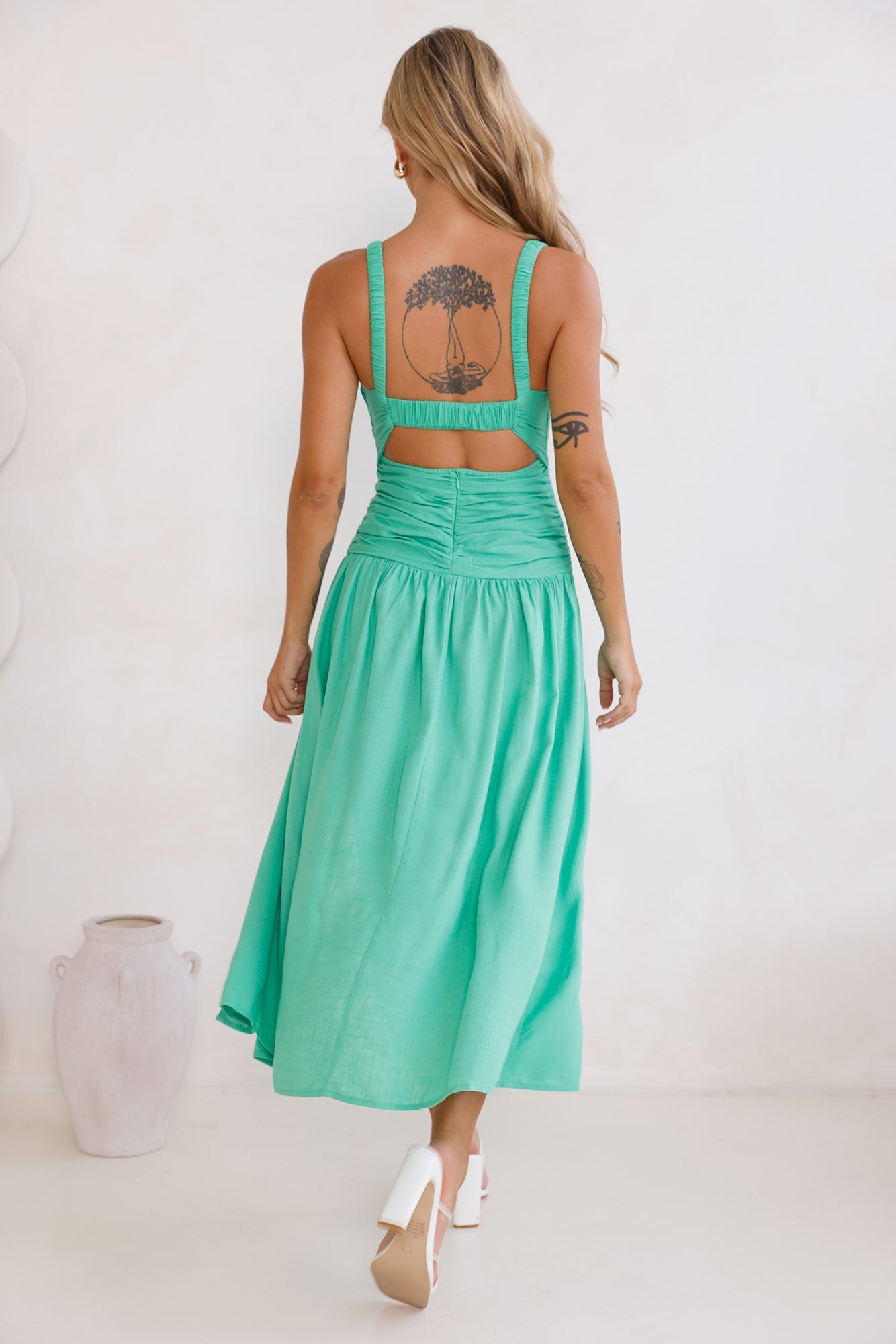 Fairy Lover Maxi Dress Light Green