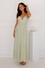 Finding Forever Maxi Dress Sage