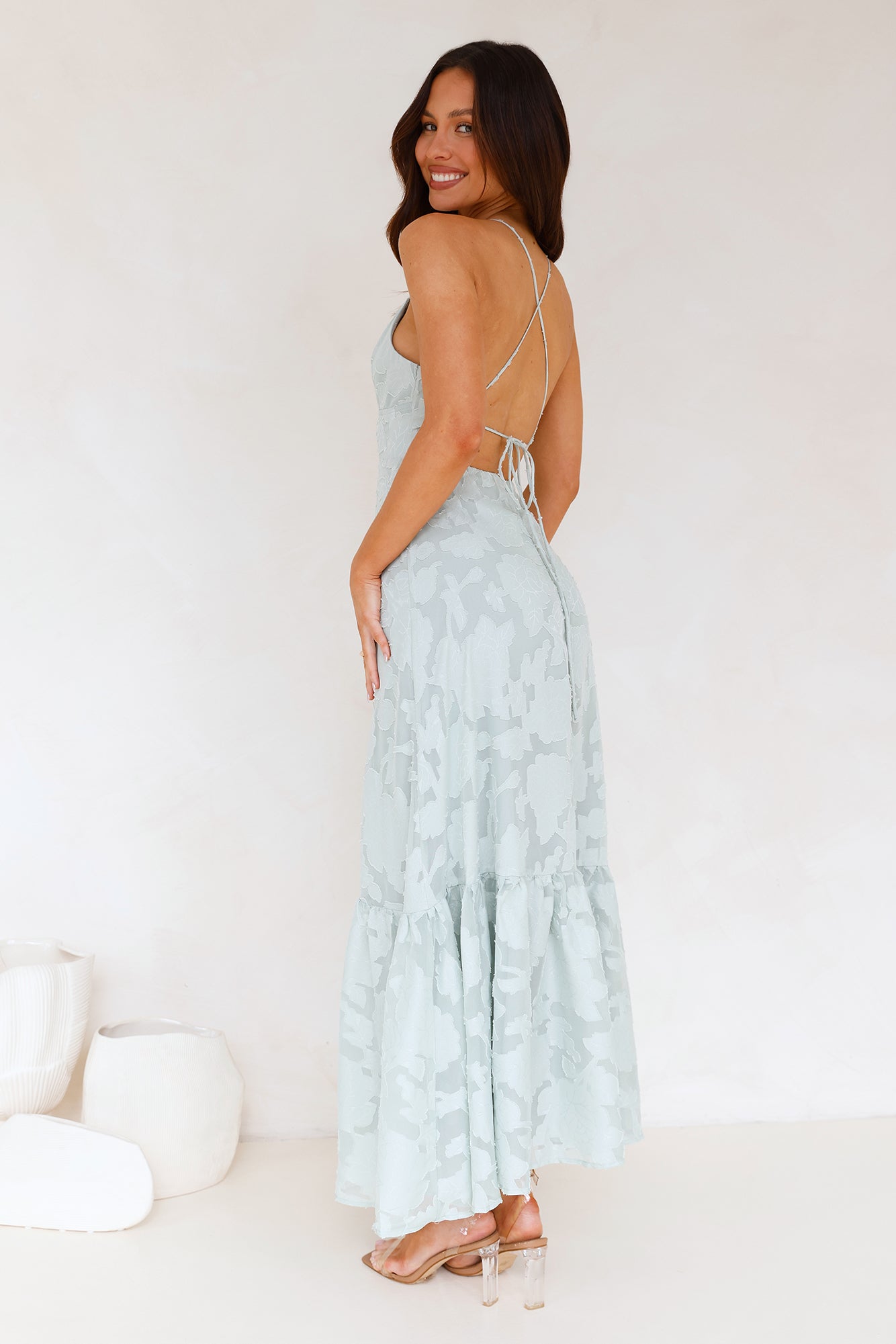 Elara Maxi Dress Sage