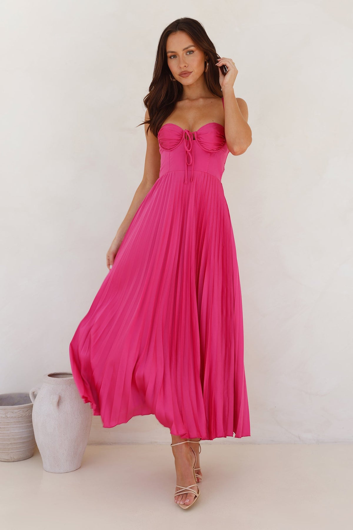 Classy Lover Maxi Dress Pink