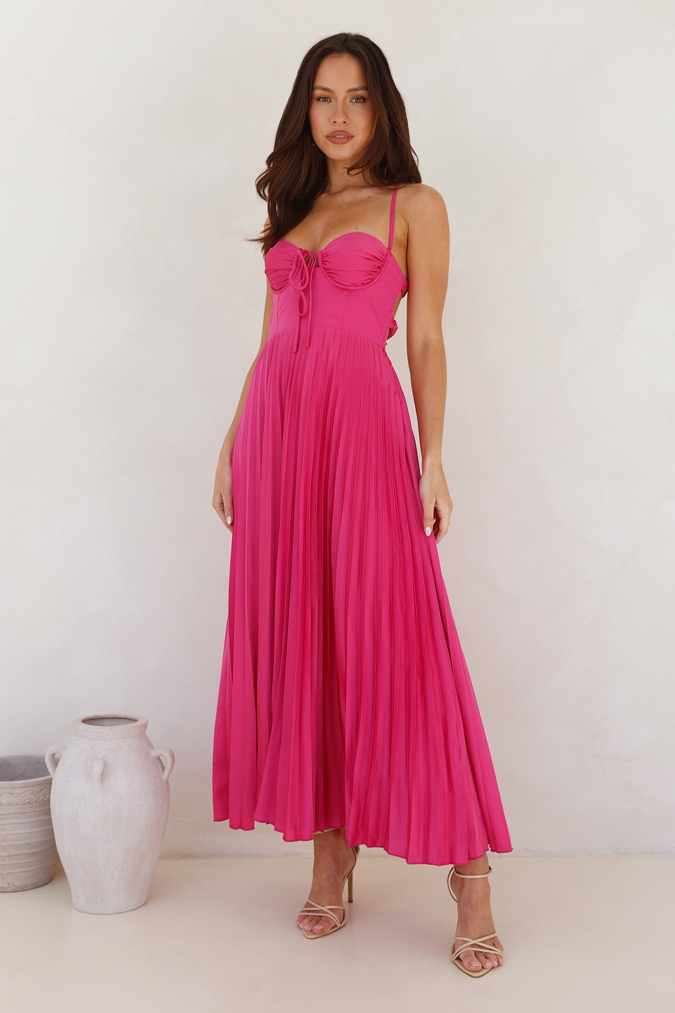 Classy Lover Maxi Dress Pink