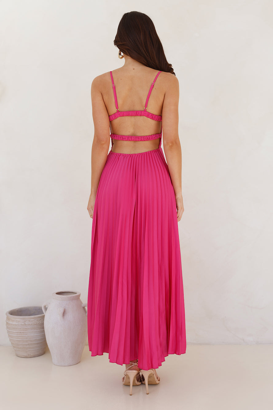 Classy Lover Maxi Dress Pink