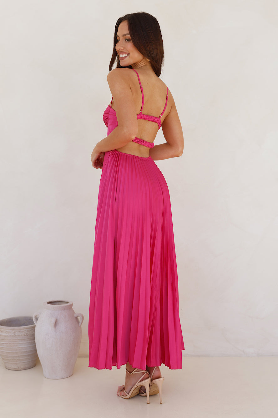 Classy Lover Maxi Dress Pink