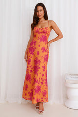 Juicy Fresh Maxi Dress Orange