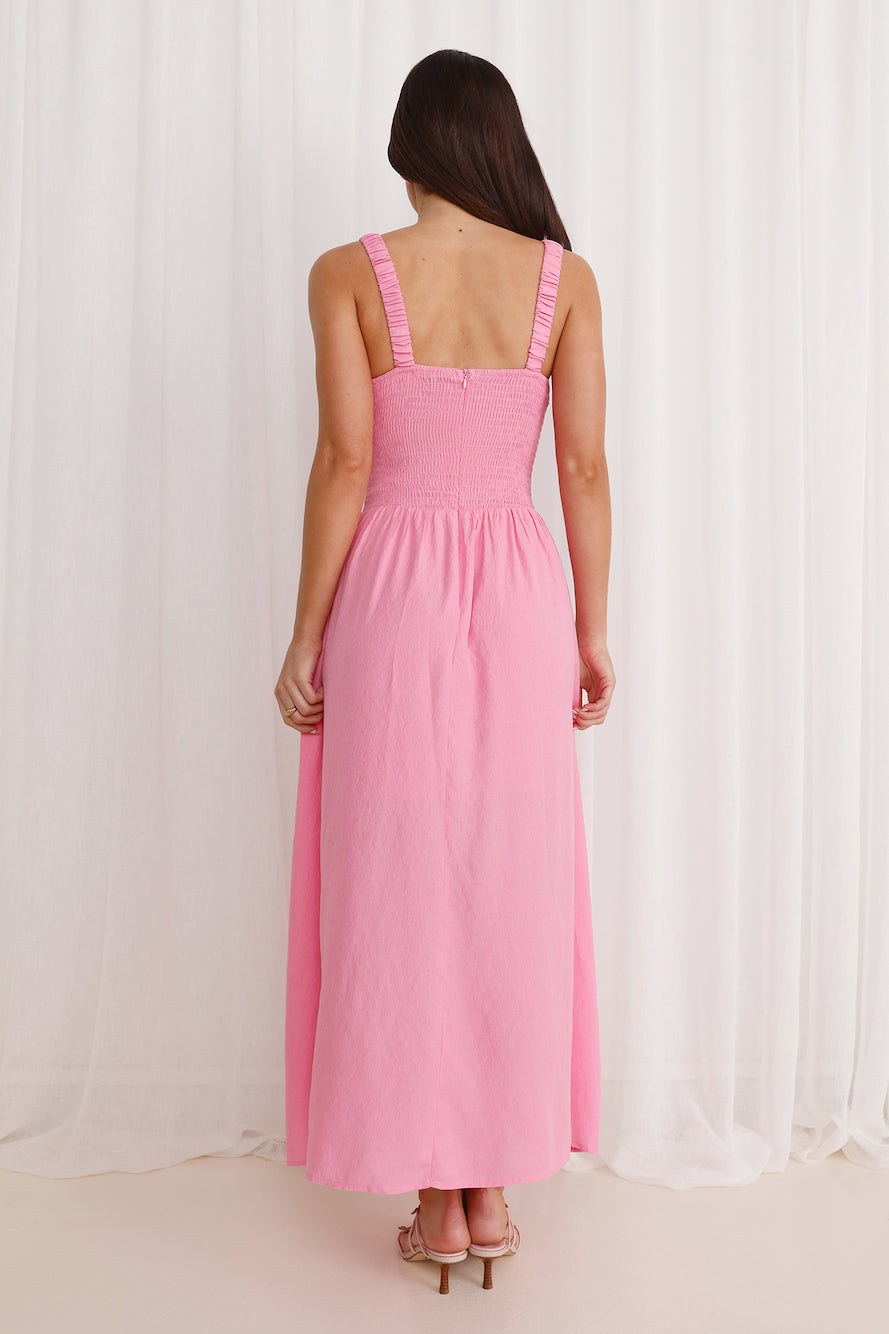 Breeze Belle Maxi Dress Pink