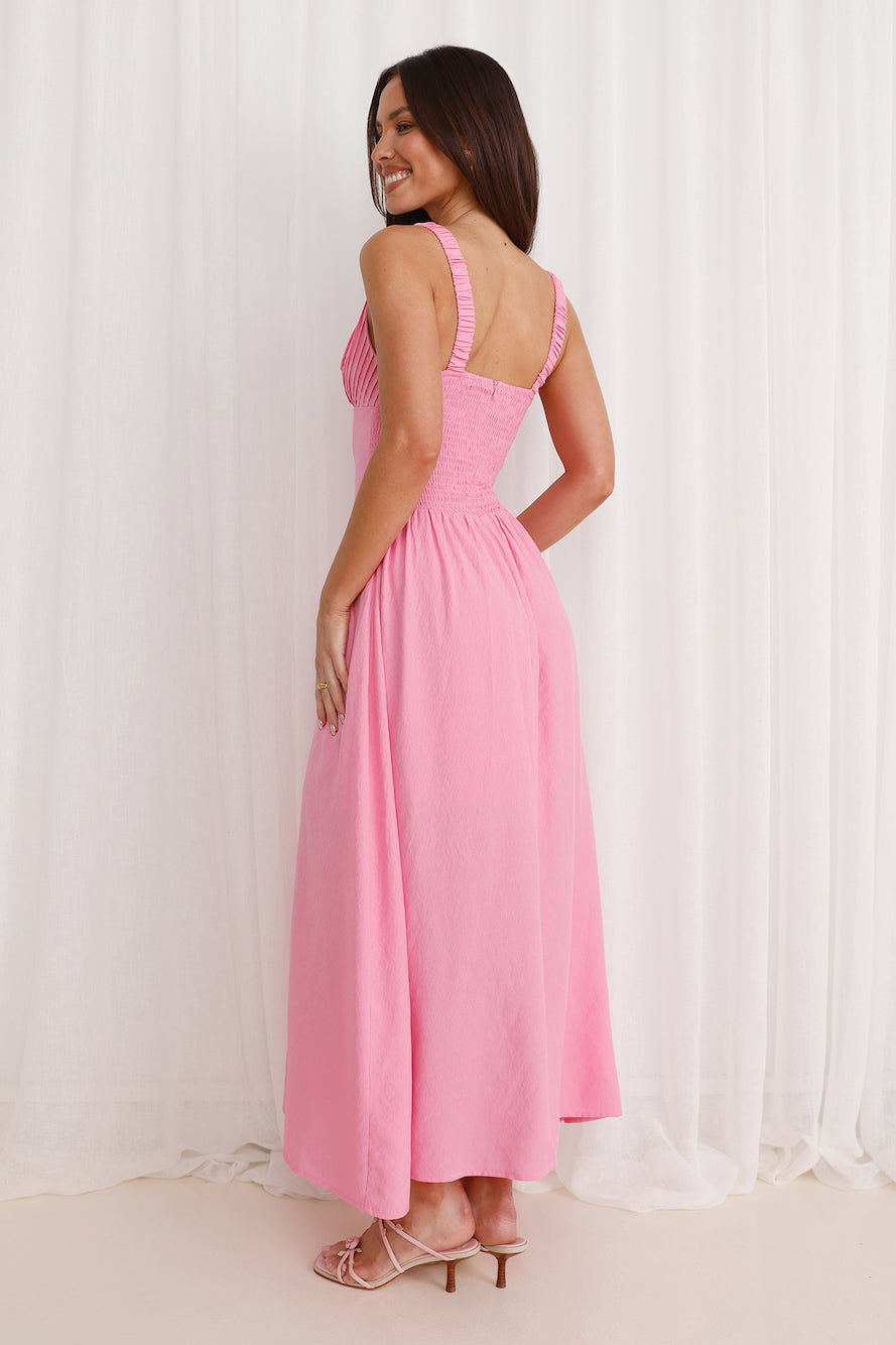 Breeze Belle Maxi Dress Pink