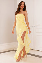 Celebrating Love Maxi Dress Yellow