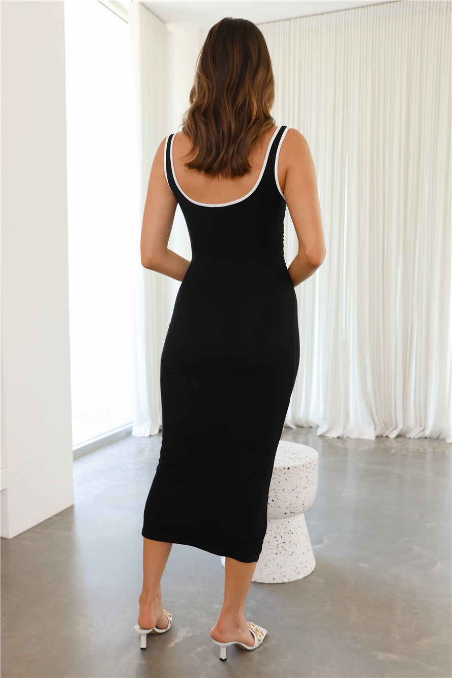 Easy Wear Maxi Dress Black