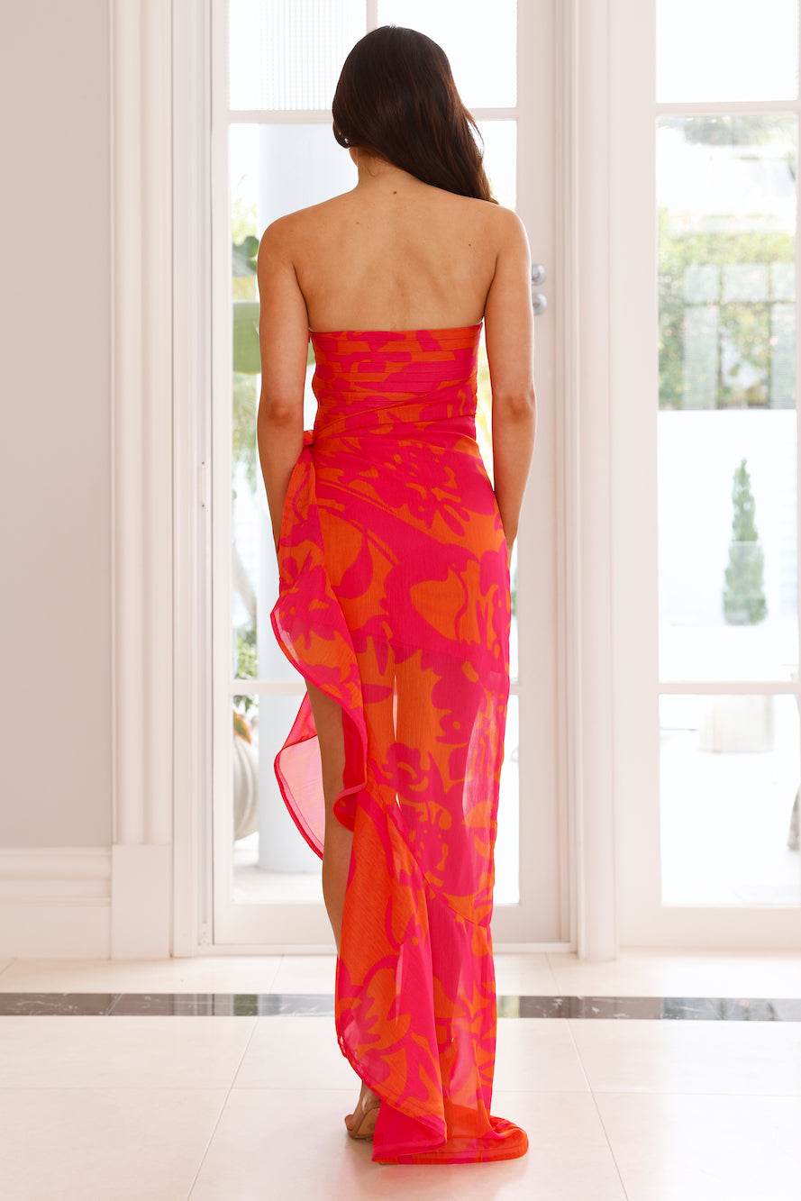 Celebrating Love Maxi Dress Orange