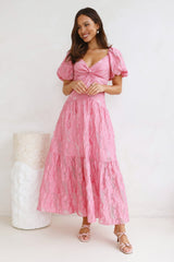 Night To Shine Maxi Dress Pink