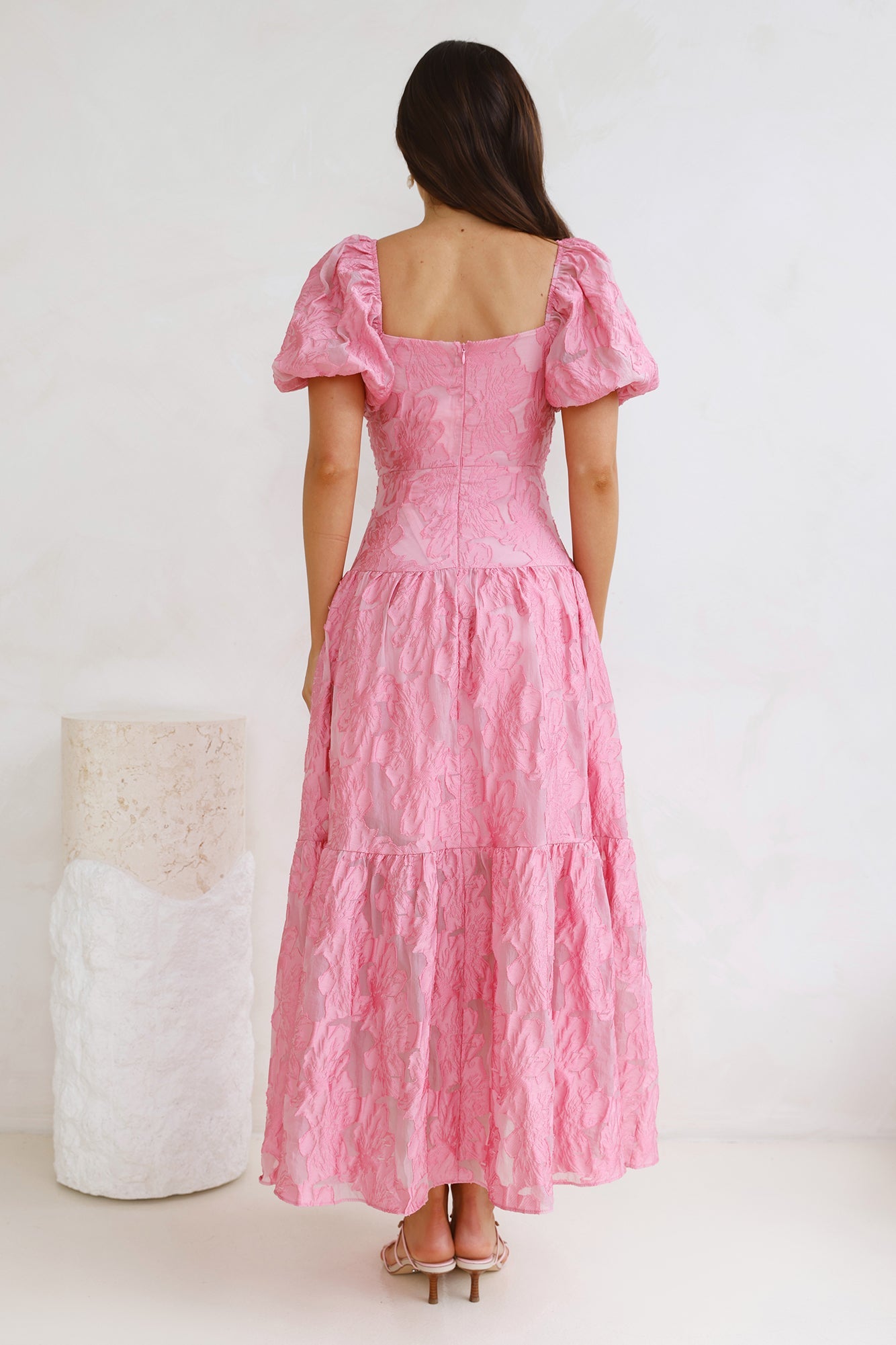 Night To Shine Maxi Dress Pink