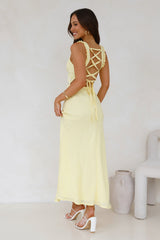 Natural Glow Maxi Dress Yellow