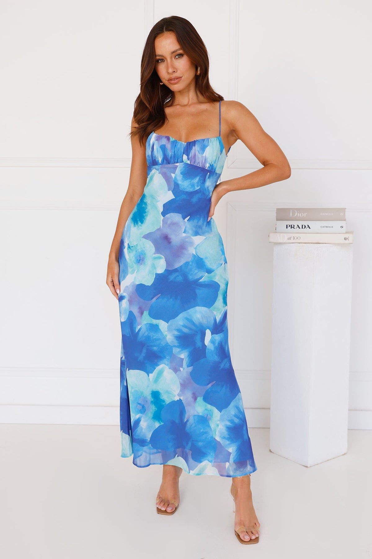 Guide To Style Maxi Dress Blue