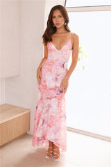 Harbour Breeze Maxi Dress Pink