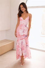 Harbour Breeze Maxi Dress Pink