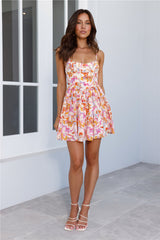 Dreaming In Color Mini Dress Print